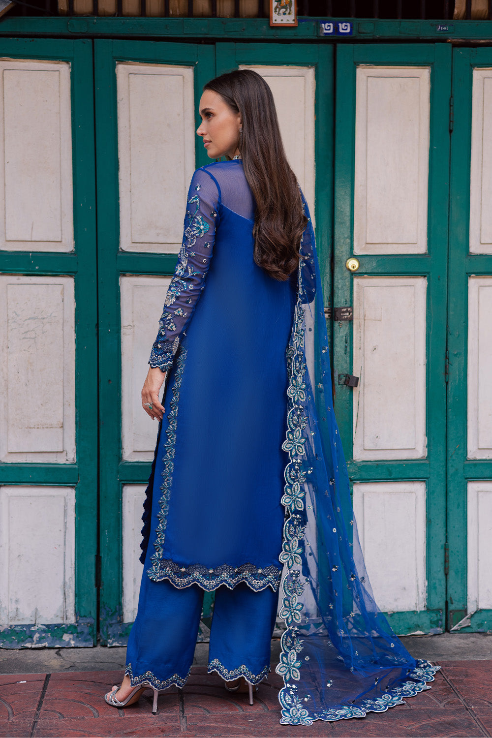 3 Piece Embroirdered Chiffon Anneliese - FW50067