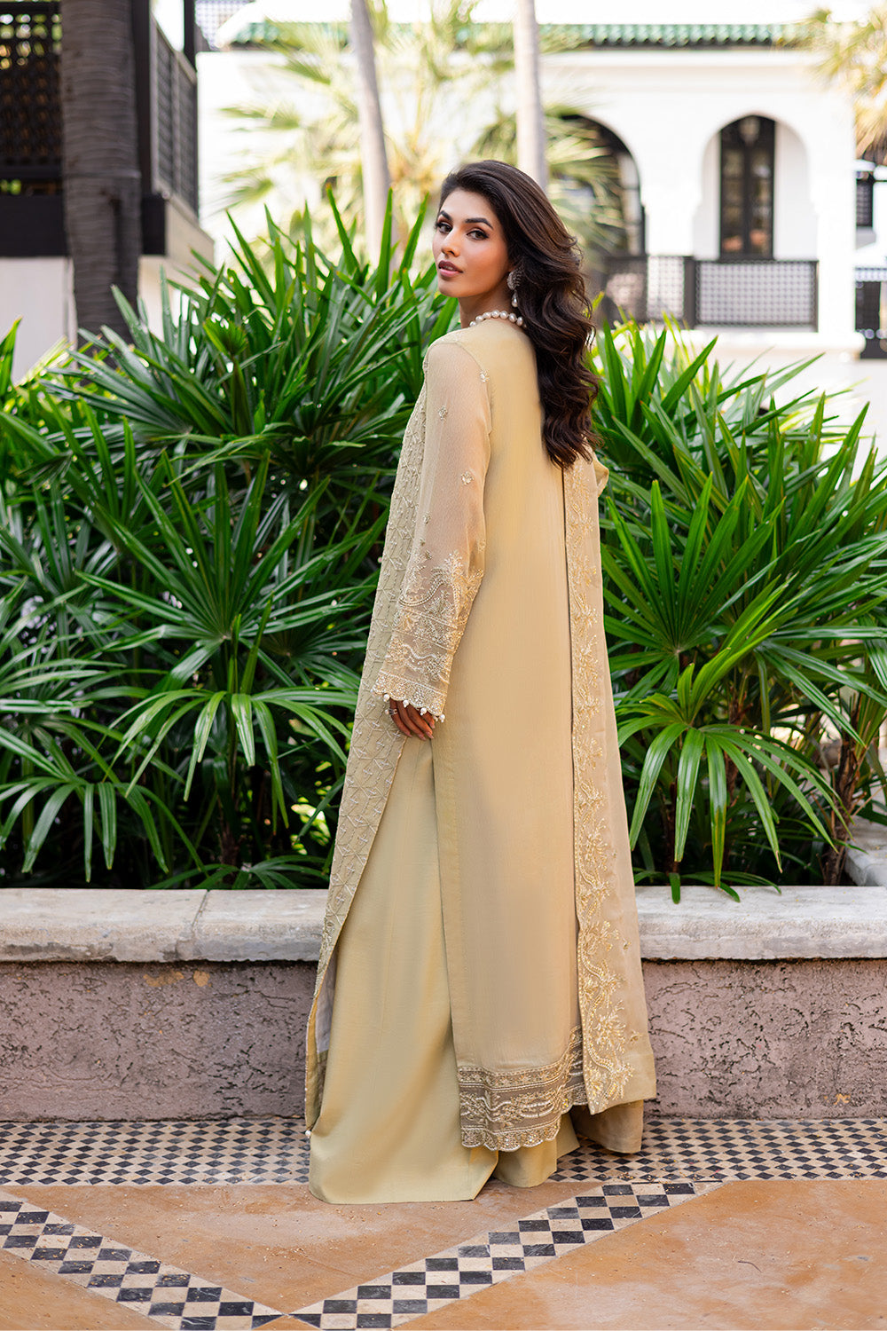 3 Piece Embroirdered Chiffon ACINTYA - FS50093