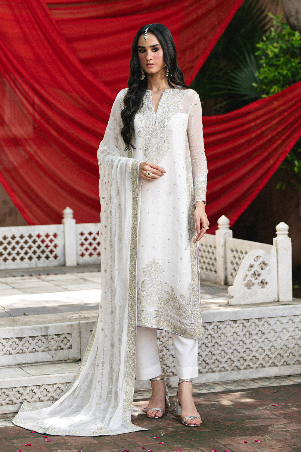 3-Piece-Embroiderd-Chiffon ILAVALAGI - FWU5709