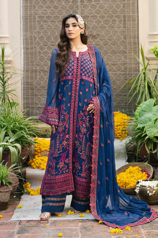 3 Piece Embroidered Chiffon ROKSANA - FSU5653