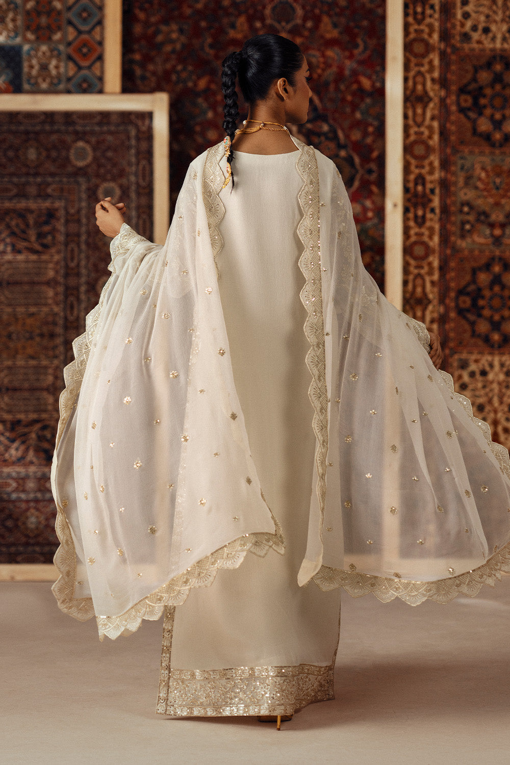 3 Piece Embroidered Chiffon AYALA - FSU5639