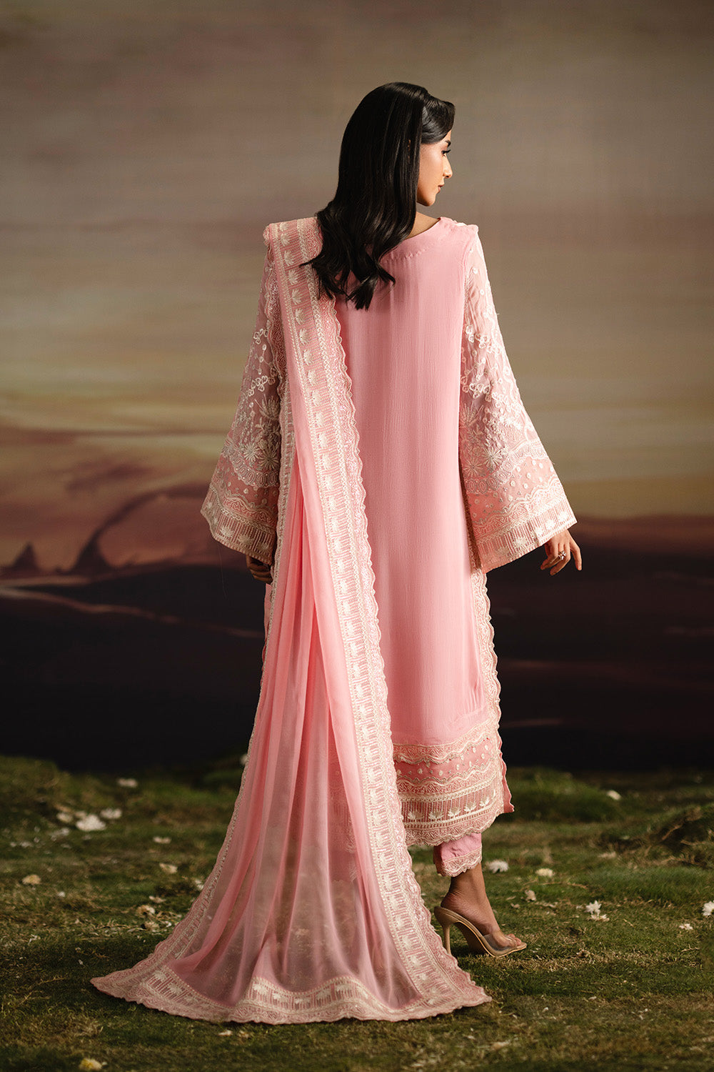 3-Piece-Embroiderd-Chiffon IYLA - FWU5704