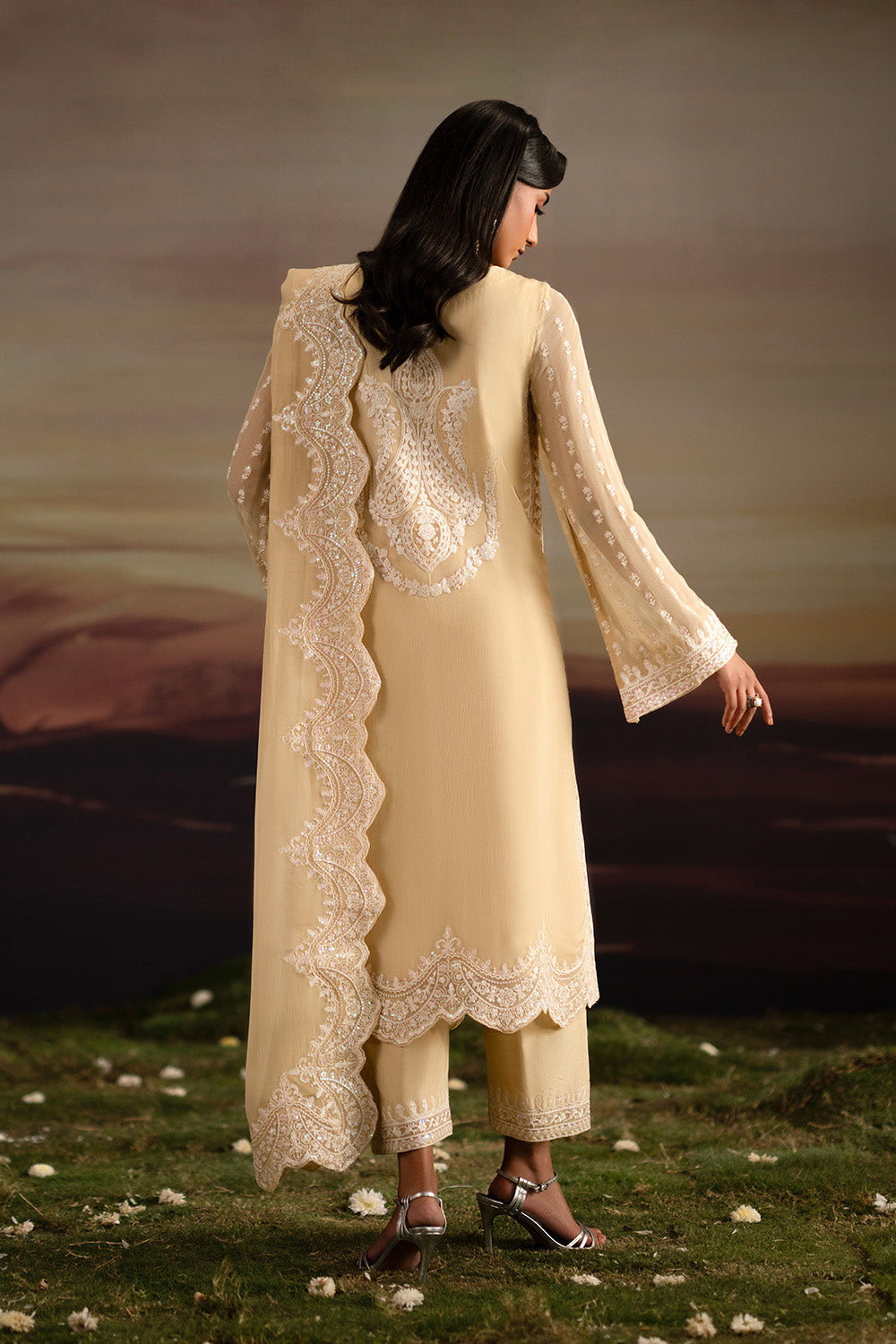 3-Piece-Embroiderd-Chiffon ISHANI - FWU5705