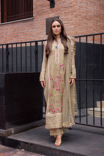 3 Piece Embroirdered Chiffon Alice - FW50068