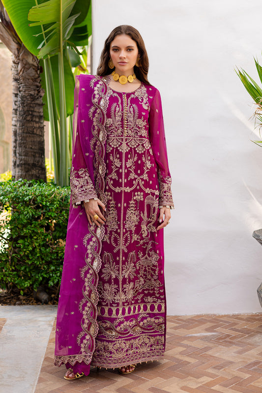 3 Piece Embroirdered Chiffon AULIA - FS50087