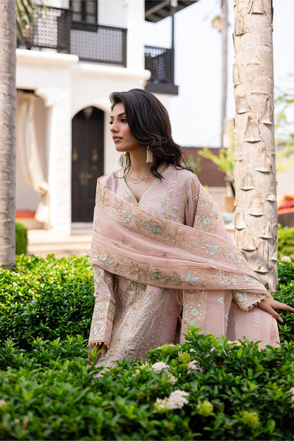 3 Piece Embroirdered Chiffon INDAH - FS50089