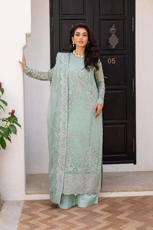 3 Piece Embroirdered Chiffon MELATI - FS50092