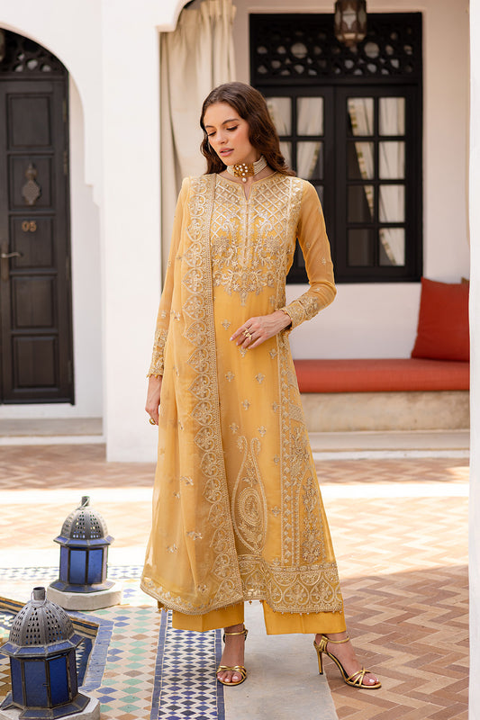 3 Piece Embroirdered Chiffon ENDAH - FS50095