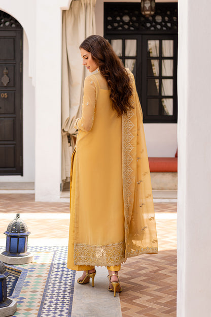 3 Piece Embroirdered Chiffon ENDAH - FS50095