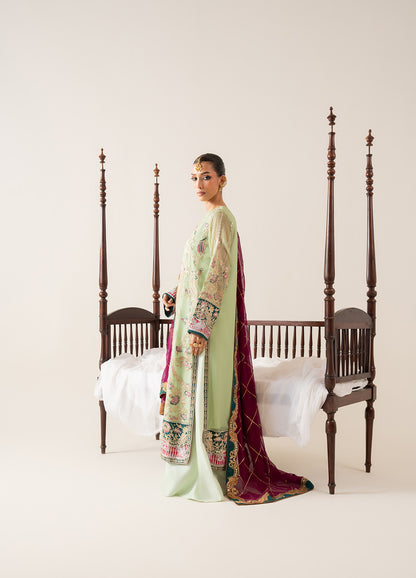 3 Piece Embroirdered Chiffon COSETTE - FS50135