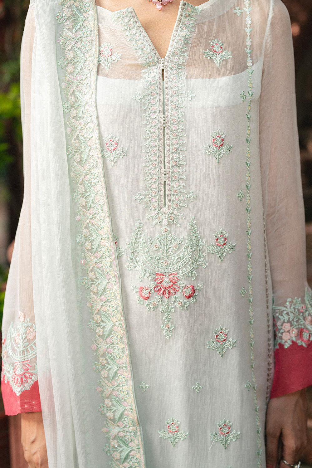 3 Piece Embroiderd Chiffon GAAYATHR - FSU5640