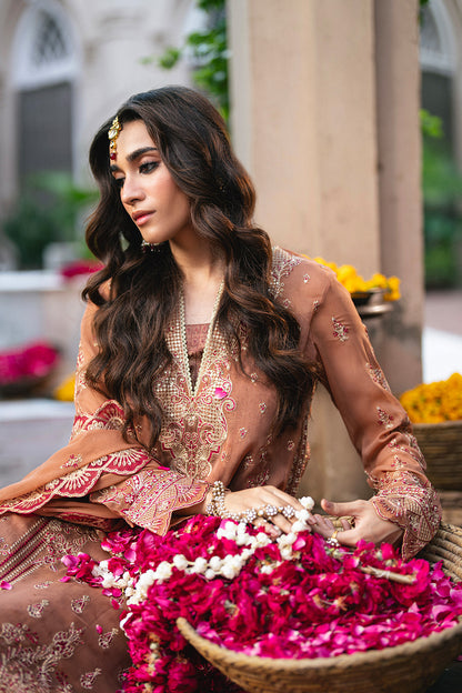 3 Piece Embroidered Chiffon VARVARA - FSU5651