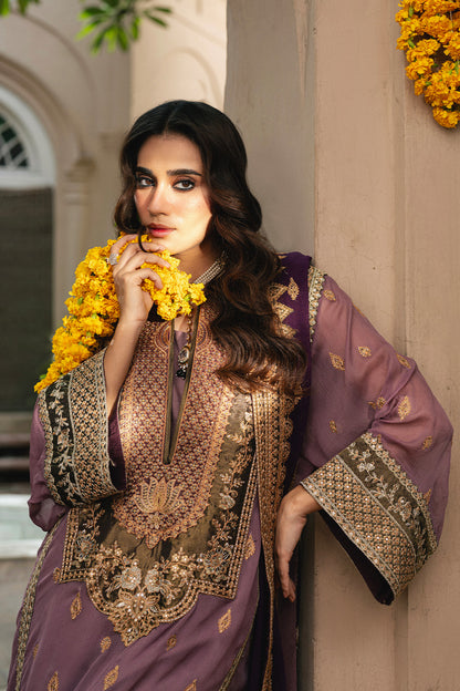 3 Piece Embroidered Chiffon KAMILLA - FSU5654