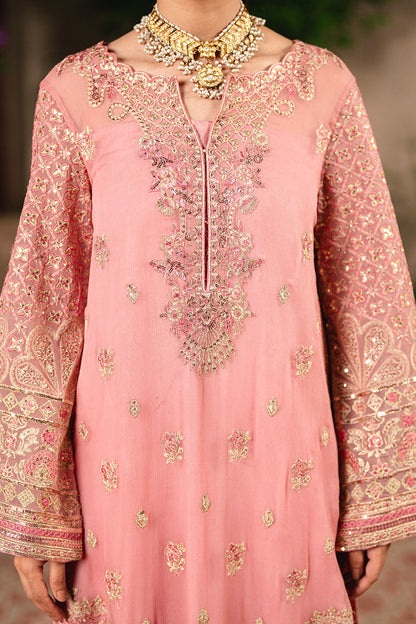 3 Piece Embroidered Chiffon SASHA - FSU5658