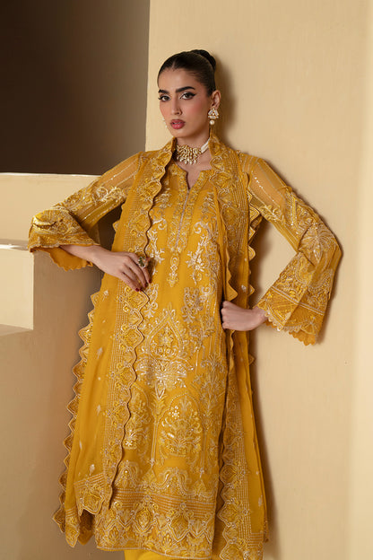 3 Piece Embroiderd Chiffon ANIPPE - FSU5660