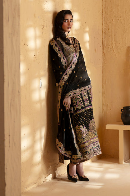 3 Piece Embroiderd Chiffon MERNEITH - FSU5665