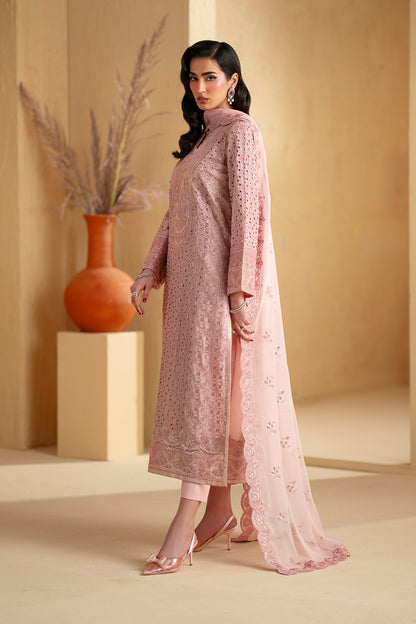 3 Piece Embroiderd Chiffon GAMILA - FSU5666