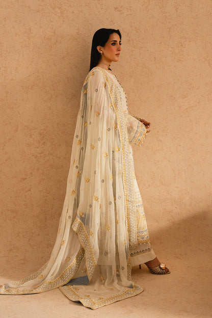 3 Piece Embroirdered Chiffon MERYEM - FSU5601