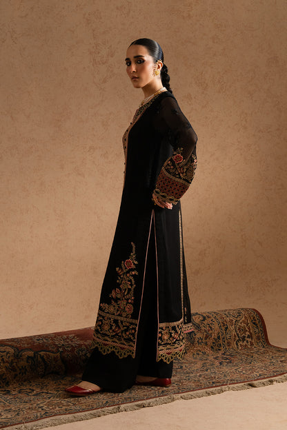 3 Piece Embroirdered Chiffon ZEYNEB - FSU5603