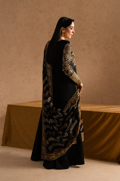 3 Piece Embroirdered Chiffon DENIZ - FSU5605