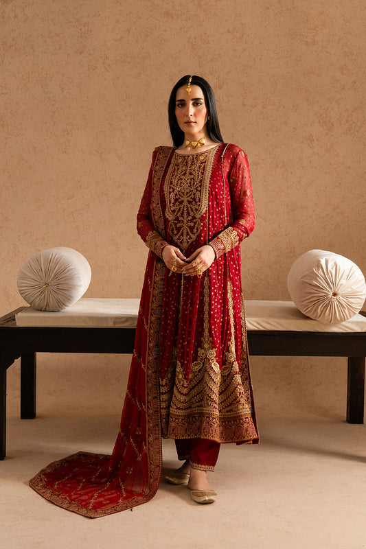 3 Piece Embroirdered Chiffon MELISA - FSU5607