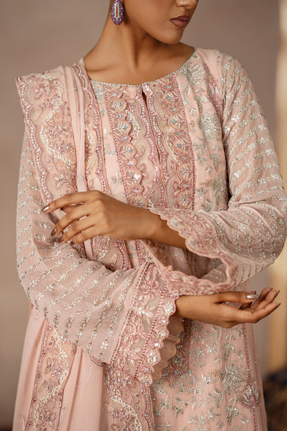 3 Piece Embroidered Chiffon ABIGAIL - FSU5630