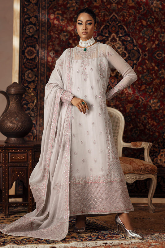 3 Piece Embroidered Chiffon ADAMA - FSU5631