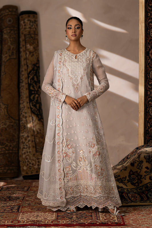 3 Piece Embroidered Chiffon ALYA - FSU5635