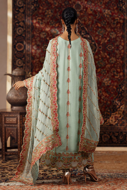 3 Piece Embroidered Chiffon AVITAL - FSU5638