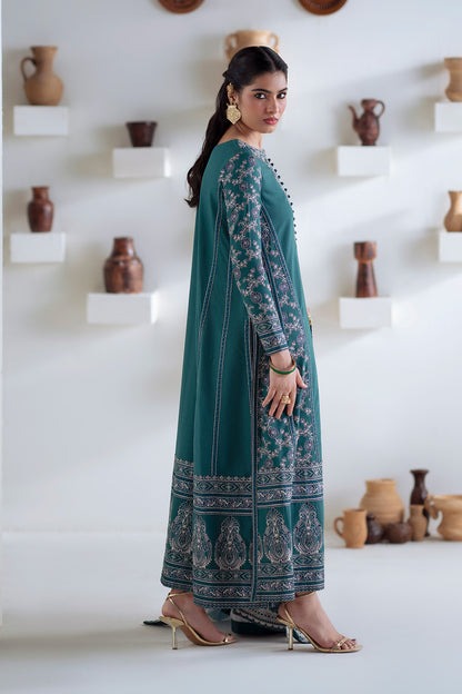 3 Piece Embroidered Khaddar SERINA - FSU5675