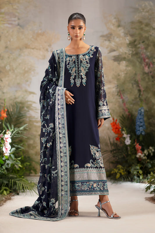 3-Piece-Embroiderd-Chiffon OJASWINI - FWU5691