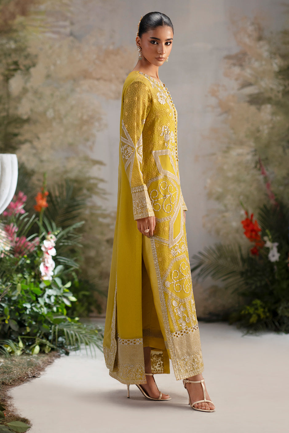 3-Piece-Embroiderd-Chiffon OJASWINI - FWU5691