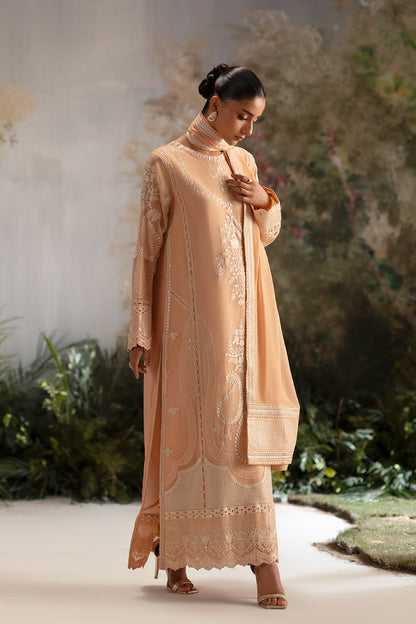 3-Piece-Embroiderd-Chiffon OLIKODI - FWU5693