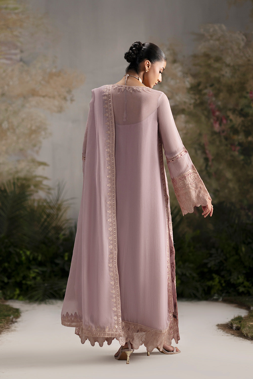3-Piece-Embroiderd-Chiffon OLIMANI - FWU5695