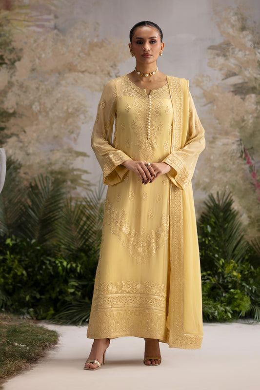 3-Piece-Embroiderd-Chiffon ONELIA - FWU5699