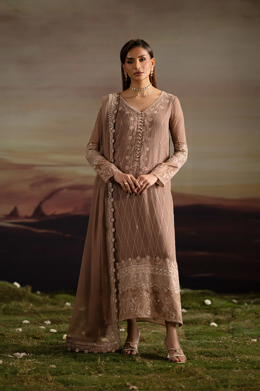 3-Piece-Embroiderd-Chiffon ITHAZH - FWU5703