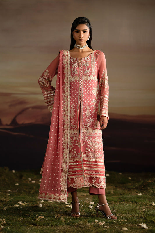 3-Piece-Embroiderd-Chiffon INDIYA - FWU5707